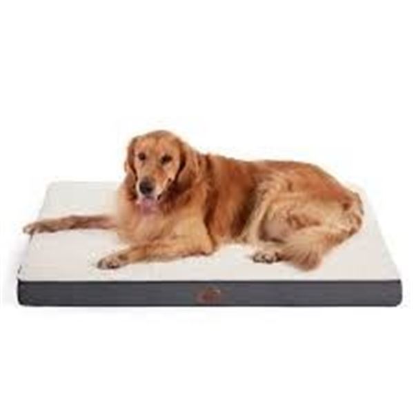 NEW UNPACKED BEDSURE DOG BED DARK GREY LARGE DOGS