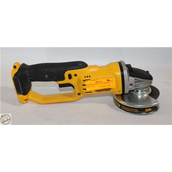 DEWALT DCG412 4.5-5" GRINDER TOOL ONLY