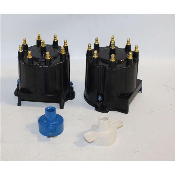 2 NEW CAP & ROTORS GM V8 HEI W/REMOTE COIL 1987-95
