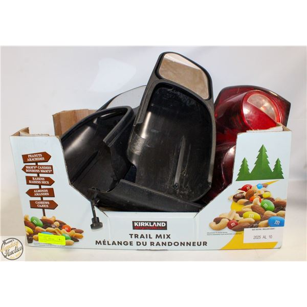 FLAT OF MIRROR EXTENDERS FOR FORD AND