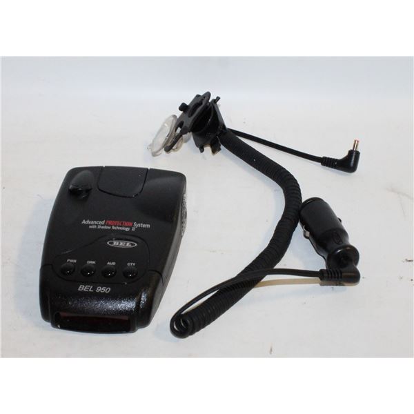 WORKING BEL 950 RADAR DETECTOR