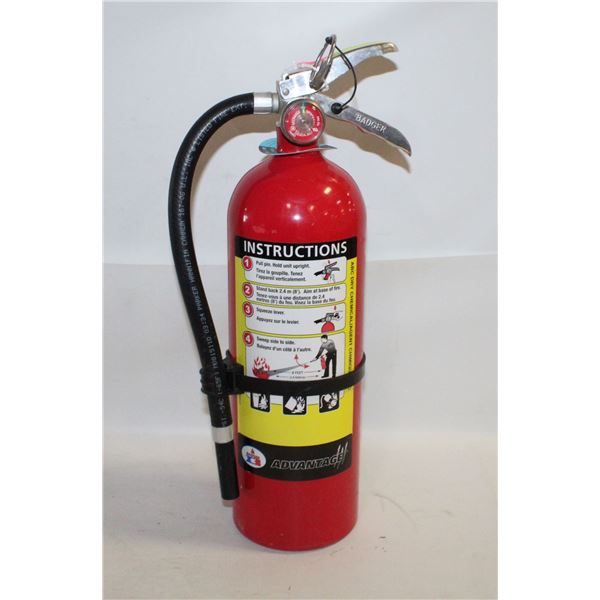 FULLY CHARGED & CERTIFIED FIRE EXTINGUISHER