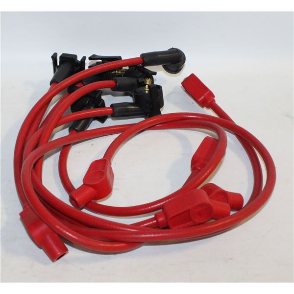 RED TAYLOR 8MM WIRES 95-99 TAURUS, SABLE 6CYL.