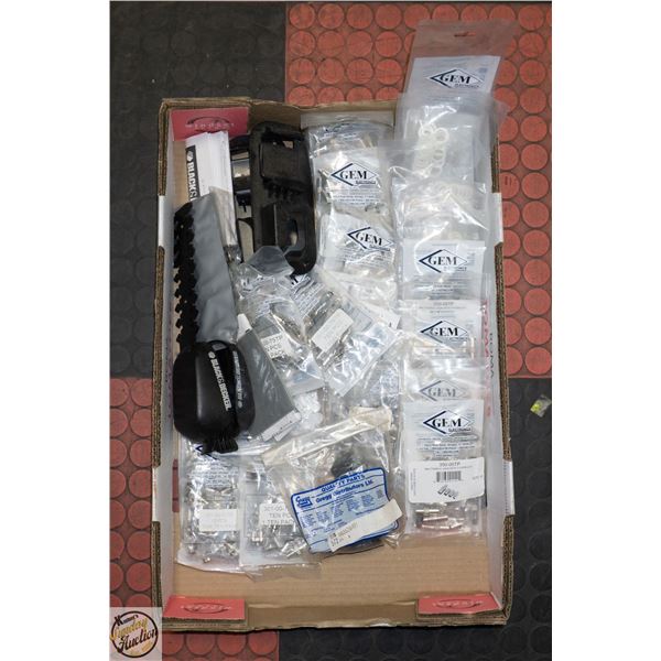 ASSORTED HARDWARE BRAND NEW + BLACK&DECKER ATTACH-