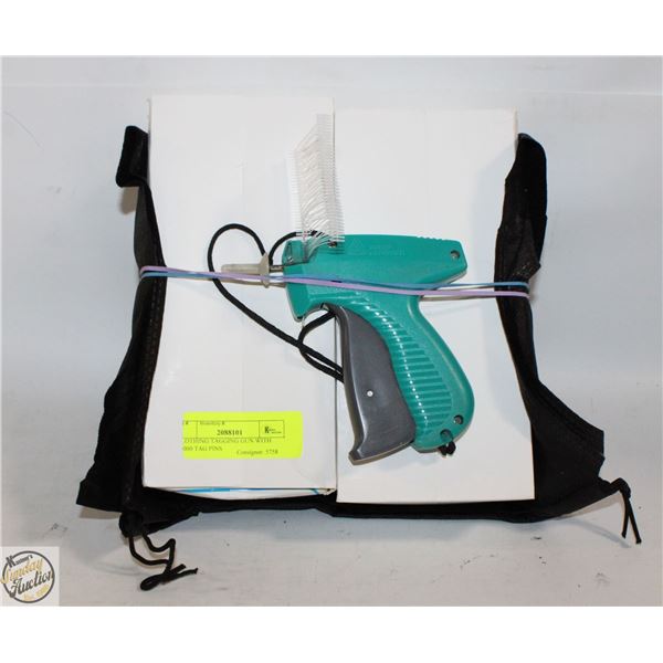 CLOTHING TAGGING GUN WITH 10000 TAG PINS