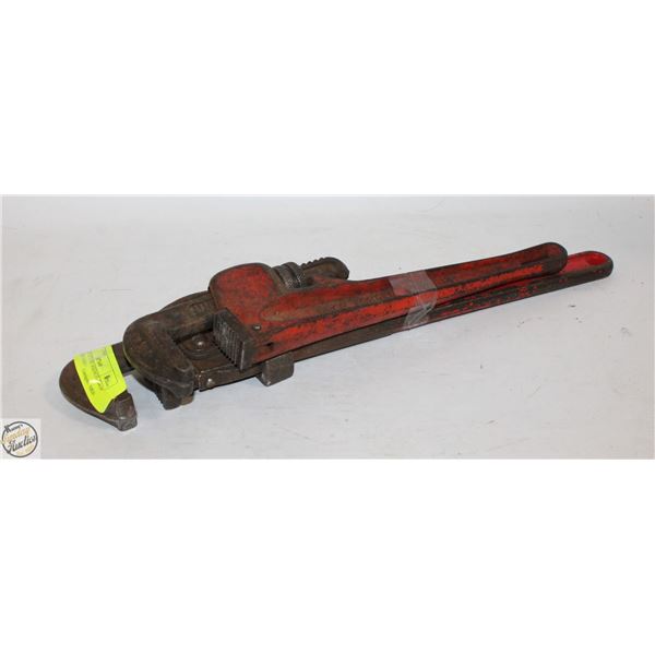 HEAVY DUTY PIPE WRENCH - DROP FORGED 14 INCH +