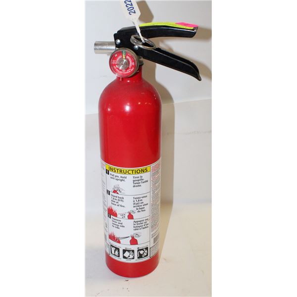 FULLY CHARGED & CERTIFIED FIRE EXTINGUISHER