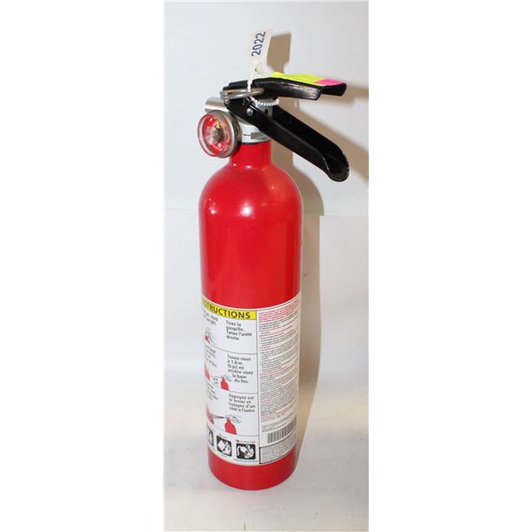 FULLY CHARGED & CERTIFIED FIRE EXTINGUISHER