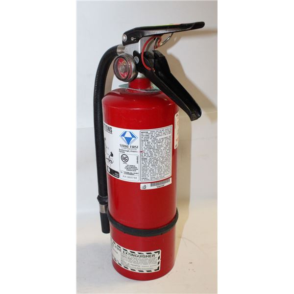 FULLY CHARGED & CERTIFIED FIRE EXTINGUISHER