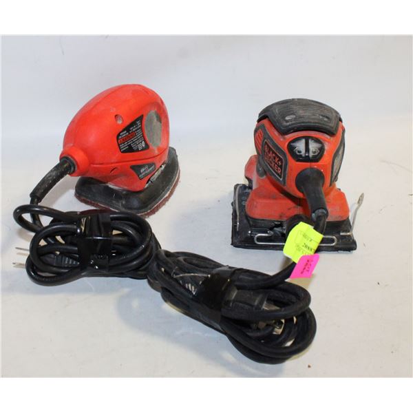 PAIR OF PALM SANDERS