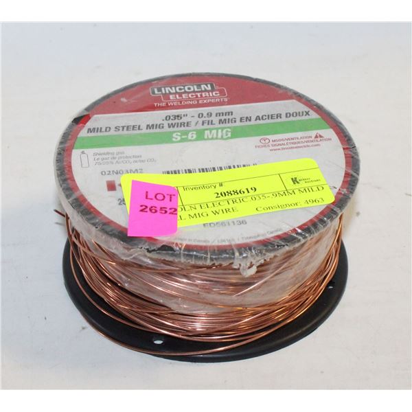 LINCOLN ELECTRIC.035-.9MM MILD STEEL MIG WIRE