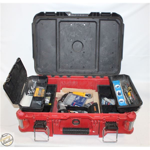 MILWAUKEE PACKOUT WITH CONTENTS