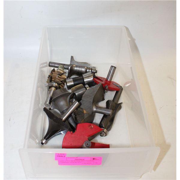 10PCS 1/2" ROUTER BIT PANNEL CABINET DOOR SET