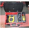 Image 1 : MILWAUKEE PACKOUT CONTAINS DEWALT ROTARY LASER