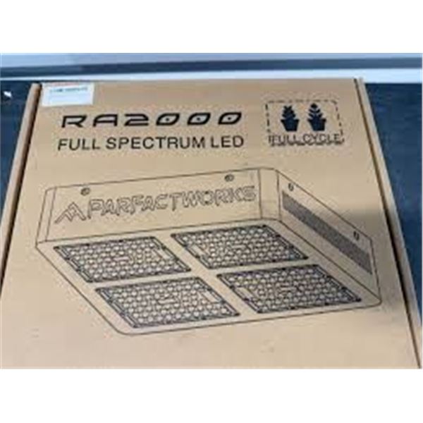 BRAND NEW PARFACTWORKS RA2000W FULL SPECTRUM LED