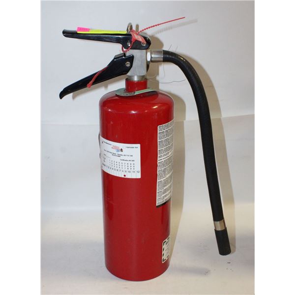FULLY CHARGED & CERTIFIED FIRE EXTINGUISHER