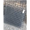 Image 1 : SET OF SIX 15.5" X 15.5" HIGH CARBON STEEL SCREENS