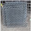 Image 1 : SET OF EIGHT 11.5X11.5" HIGH CARBON STEEL SCREENS