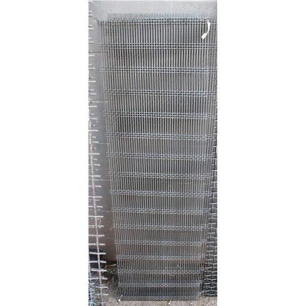 SET OF THREE 55" X 16" HIGH CARBON STEEL SCREENS