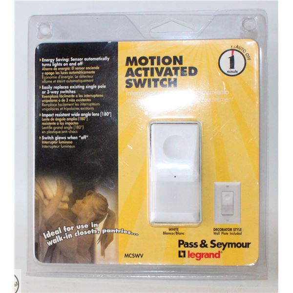 2 NEW CASES OF MOTION SENSORS - 6 PER CASE