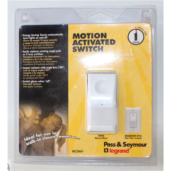 2 NEW CASES OF MOTION SENSORS - 6 PER CASE