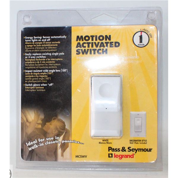 2 NEW CASES OF MOTION SENSORS - 6 PER CASE