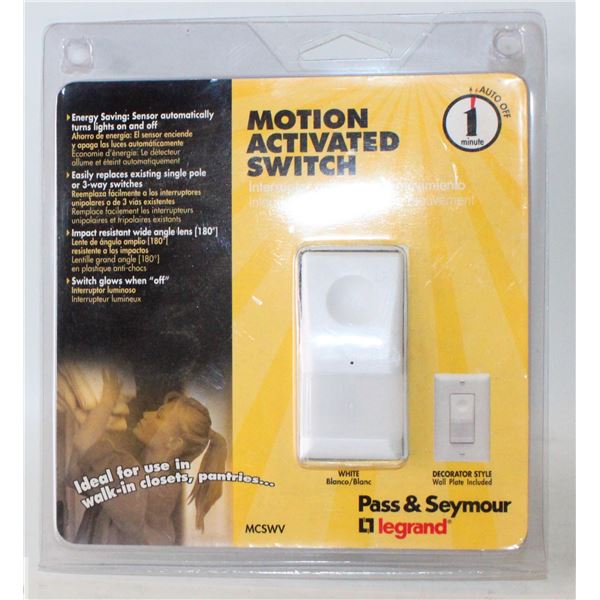 2 NEW CASES OF MOTION SENSORS - 6 PER CASE