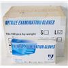 Image 1 : CASE WITH 1000 SZ LARGE NITRILE EXAM GLOVES