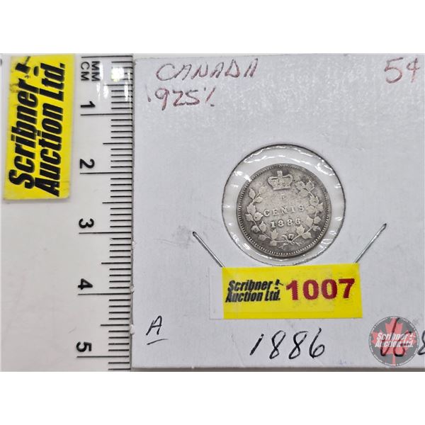 Canada Five Cent 1886 (SEE PICS!)  (Listing & Descriptions are a GUIDE ONLY and are subject to chang