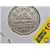 Image 3 : Canada Five Cent 1947 Dot (SEE PICS!)  (Listing & Descriptions are a GUIDE ONLY and are subject to c