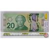 Image 1 : Canada $20 Bill 2012 "RADAR" : Wilkins/Poloz #FWC4612164 (See Pics for Varieties, Conditions, Serial