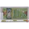 Image 4 : Canada $20 Bill 2012 "RADAR" : Wilkins/Poloz #FWC4612164 (See Pics for Varieties, Conditions, Serial