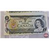 Image 2 : Canada $1 Bills 1973 (4 Consecutive) : Lawson/Bouey #AZ3620487-490 (See Pics for Varieties, Conditio