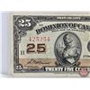 Image 2 : Dominion of Canada 1923 Twenty Five Cent "Shinplaster" : McCavours/Saunders #425254 (See Pics for Va