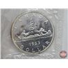 Image 2 : Canada Silver Dollar 1963 (in Original Mint Pkg) (SEE PICS!)  (Listing & Descriptions are a GUIDE ON