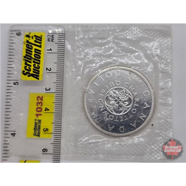 Canada Silver Dollar 1964 (in Original Mint Pkg) (SEE PICS!)  (Listing & Descriptions are a GUIDE ON