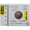 Image 1 : Canada One Cent (Error) : 1994 Double Punch (SEE PICS!)  (Listing & Descriptions are a GUIDE ONLY an