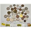 Image 1 : Foreign Coins - Variety (33) + Tokens (4) (Incl. France; Germany; Britain; Italy; USA; Spain; Irelan