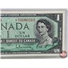 Image 3 : Canada $1 Bill 1967 *Replacement : Beattie/Rasminsky # *NO0080319 (See Pics for Varieties, Condition
