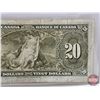 Image 6 : Bank of Canada $20 Bill 1937 : Coyne/Towers #JE96616978 (See Pics for Varieties, Conditions, Serial 