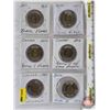 Image 1 : Canada Toonies (6) : 2011; 2017; 2016; 2016; 1999; 2012 (SEE PICS!)  (Listing & Descriptions are a G