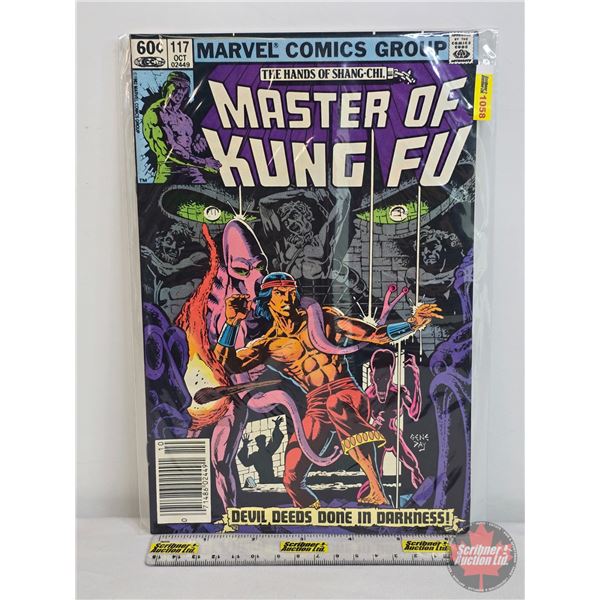 MARVEL COMICS GROUP : The Hands of Shang-Chi - Master of Kung Fu #117 - 1982 (SEE PICS!)  (Listing &