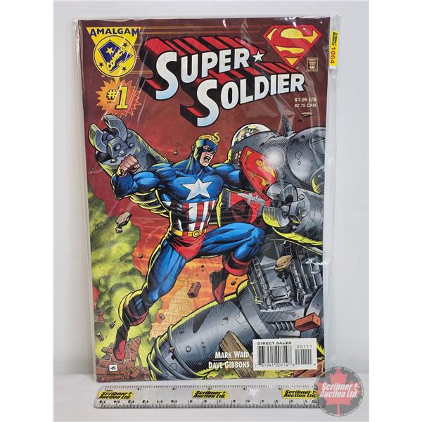 AMALGAM COMICS : Super Soldier #1 - 1996 (SEE PICS!)  (Listing & Descriptions are a GUIDE ONLY and a
