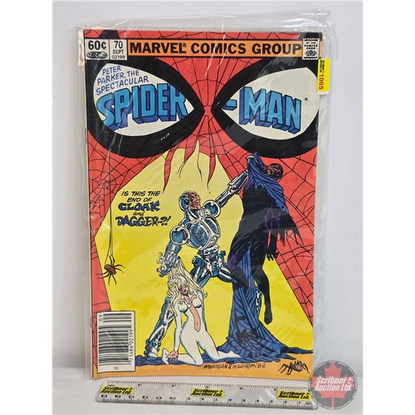 MARVEL COMICS GROUP : Peter Parker, The Spectacular Spider-Man #70 - 1982 (SEE PICS!)  (Listing & De