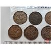 Image 2 : Canada One Cent (8) : 1940; 1941; 1942; 1943; 1944; 1945; 1946; 1947ML (SEE PICS!)  (Listing & Descr