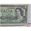 Image 3 : Canada $1 Bill 1954 : Lawson/Bouey #DI3689262 (See Pics for Varieties, Conditions, Serial Numbers, P