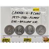 Image 4 : Canada Dollars (4): 1977; 1978; 1979; 1980 (SEE PICS!)  (Listing & Descriptions are a GUIDE ONLY and