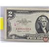 Image 2 : USA $2 Bill 1953B #A69920399A (See Pics for Varieties, Conditions, Serial Numbers, Printing Dates & 