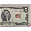 Image 3 : USA $2 Bill 1953B #A69920399A (See Pics for Varieties, Conditions, Serial Numbers, Printing Dates & 
