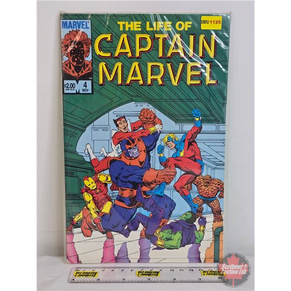 MARVEL : The Life Of Captain Marvel #4 - 1985 (SEE PICS!)  (Listing & Descriptions are a GUIDE ONLY 